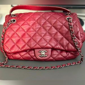 Chanel lambskin flap bag